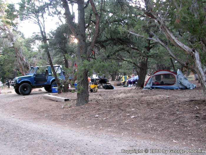 Camping on the North Rim of Black Canyon